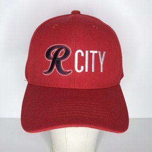 R City Tacoma Rainiers Red Adjustable Baseball Hat
